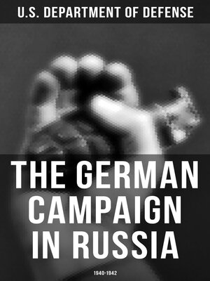 cover image of The German Campaign in Russia